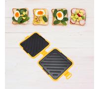 Tostapane a Microonde Sandwich Maker Griglia Microonde Strumento Da Cottura con