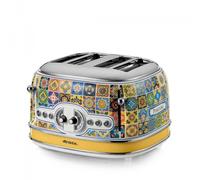 Tostapane Ariete 0156/0P 4 fette Giallo 1630 W Display Funzione Riscaldamento e Sbrinamento