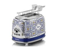 Ariete 155 Tostapane Capri, 810W, 2 fette, 6 livelli di doratura, Vassoio raccogli briciole, Funzione defrost, Espulsione automatica