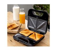 Tostapane CECOTEC Cecotec Sandwichmaker Rock’nToast Combo, Potenza 800 W, Numero di fessure per tostare 2, Silver