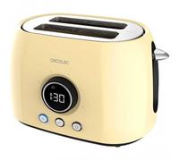 Cecotec ClassicToast 8000 Giallo Tostapane Doppio 2 Slot 800W
