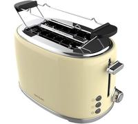 Tostapane verticale doppio Cecotec Toast&taste 1000 Retro 980W Beige