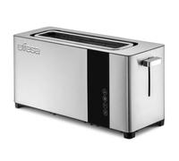 Ufesa Plus Delux, Tostapane Acciao Inox, Schermo Digitale LCD, 1050 W, 1 Fessura lunga, Bocca Ampia, 7 Livelli di tostatura