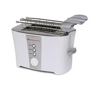 Tostapane Elettrico 600W con 2 Pinze - Scongelamento e Termostato Regolabile