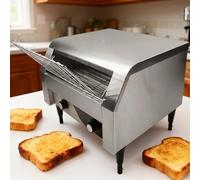 Tostapane Elettrico Commerciale, Forno Elettrico A Cassetto In Acciaio Inossidabile Con 7 Velocità Regolabili, Tostapane A Nastro Multifunzionale, Adatto Per Hotel, Ristoranti Model 300