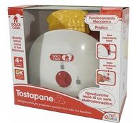 Tostapane Giocattolo con Suoni Reali Per Bambini con Espulsione Toast Dolce Casa