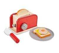Tostapane giocattolo in legno Jocca | Set per la colazione per bambini con accessori | Stimola il gioco fantasioso e la creatività | Ideale per bambini e bambine dai 2 anni in su | ✅Consegna in 24/72 