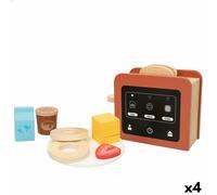 Tostapane giocattolo Woomax 10 Pezzi 18,5 x 12,5 x 7,5 cm [4 Unità]