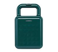 Tostapane Grill Elettrico Fit Grill Tostapane Domestico 650 W Grill/Tostapane Multifunzionale E Sano per Colazione Tostapane Elettrico A Pressione per Pane(Green-B)