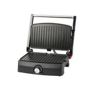 Tostapane grill Emerio CG-130861 da 750 W con 2 piastre antiaderenti e apertura a 180°