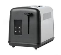 Tostapane intelligente in acciaio inox con due slot e display touchscreen che fornisce sei livelli di tostatura per una perfetta croccantezza