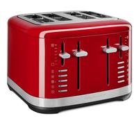 Tostapane KitchenAid 5KMT4109 EER Rosso 4 Fette Acciaio Inossidabile