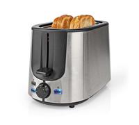 Tostapane Nedis KABT300EAL 2 Fette Alluminio 1000 W 7 Livelli
