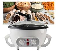 Tostapane per Caffè Elettrico, Tostapane da Caffè, Macchina elettrica for tostare le arachidi con temperatura regolabile, utensili for cucinare popcorn di castagne d'orzo