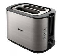 Philips Viva Collection Tostapane - 2 fette, fessura ampia, metallo HD2650/90