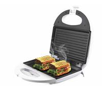 Tostapane Piastra per Toast 2 Griglie Sandwich Tostiera Elettrica 750W HM-5810W