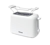 Tostapane QUO Modello Bianco 650W 2 Fessure Corpo Freddo Funzione Scongelamento e Riscaldamento