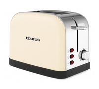 Tostapane Taurus VINTAGE II CREAM 950 W 2 Fette Acciaio Inossidabile Vintage