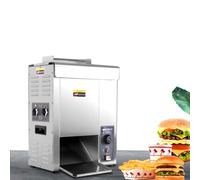 Tostapane Verticale Per Panini 2000W, Macchina Commerciale Per Hamburger Con Spessore Regolabile (14.2-22.6mm), Funzionamento Automatico A Catena, Riscaldamento Veloce 1400 Fette/Ora