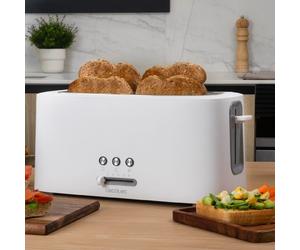 Tostapane verticali Cecotec Tostapane verticale Toast&Taste 16000 Extra White
