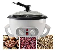 Tostatrice Caffè, Bruciatore elettrico regolabile for chicchi di caffè - Temperatura regolabile 0-240°C, tempo regolabile 0-60 minuti