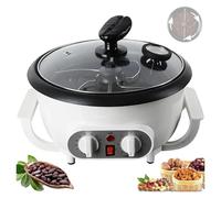 Tostatrice Caffè, Tostatrice elettrica multifunzionale for chicchi di caffè, termometro + timer + regolazione della temperatura(220V)