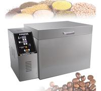 Tostatrice Elettrica Commerciale Per Chicchi Di Caffè, Macchina Elettrica Per Tostare La Frutta Secca, Temperatura Costante Programmabile In Modo Intelligente, Interruttore Di Controllo Del Riscaldame