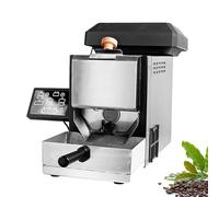 Tostatrice elettrica per caffè da 200 g, piccola tostatrice per chicchi di caffè con display digitale, temperatura regolabile, manuale/automatica 2 in 1, raffreddamento rapido in 3-5 minuti