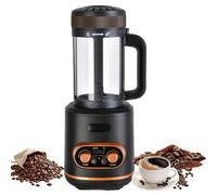 Tostatrice elettrica per caffè, torrefazione automatica da 2400 W, capacità 300 g, display digitale e timer, camera trasparente, temperatura regolabile per casa, ufficio, bar