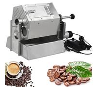 Tostatrice For Caffè A Tamburo Commerciale, 800 G, Calore Uniforme A 360° | Materiale: acciaio inossidabile | Caratteristiche: Termometro, calore uniforme a 360°