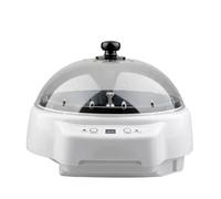 Tostatrice for caffè con timer intelligente for uso domestico, macinacaffè, macchina for tostare i semi di melone, piccolo elettrodomestico for cucinare popcorn(White)