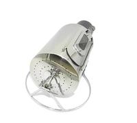 Tostatrice for caffè domestico, tostatrice for chicchi in acciaio inossidabile, for di frutta secca, tamburo elettrico for tostatura con vassoio Alta Efficienza