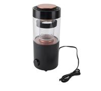 Tostatrice for chicchi di caffè 1300W in acciaio inossidabile trasparente, macchina automatica for tostare il caffè con timer for la casa
