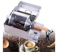 Tostatrice per caffè da 1200 W, tostatrice per chicchi di caffè, tostatrice per chicchi di caffè a tamburo da 500 g, torrefazione professionale per chicchi di caffè per ristorante