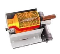 Tostatrice per Chicchi di Caffè Completamente Automatica da 110-220 V, Velocità Regolabile, Portatile e Staccabile