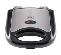 Tostiera ADLER AD 3015 750 W Nero, Argento