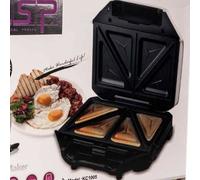 TOSTIERA ELETTRICA PIASTRA GRILL SANDWICH ANTIADERENTE TOSTAPANE ELETTRICO 750W