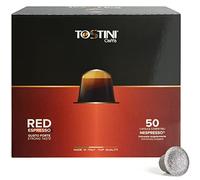 Tostini Caffè - Capsule Compatibili con sistema Nespresso®* Red Da 50pz | Capsule Caffe Compatibili | Capsule Caffe Dal Sapore Unico Per Una Vera Esperienza Di Gusto | Capsule Caffè | Made In Italy