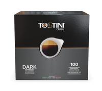 Tostini Caffè - Espresso Dark Da 100pz | Cialde Caffe | Caffe Cialde Miscela soave e dolce | Caffè In Cialde profumo intenso e fragrante | Confezione Cialde Caffè | Made In Italy