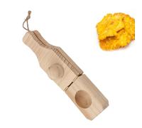 Tostonera Tradizionale in Legno, Schiaccia Banana Stampi Per Pasticceria in Legno con Cerniera Tostonera Schiaccia Presse Utensili da Cucina Per Tostones