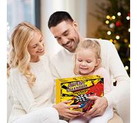 Tosuny 24 Pezzi di Giocattoli per Auto, Calendario Dell'avvento, Giocattolo Educativo per L'apprendimento, Il Miglior Regalo di Natale per i Bambini