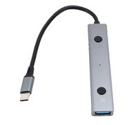 Tosuny AI Voice Hub, Dock con Trascrizione e Trascrizione Vocale in Tempo Reale, CHATGPT Supportato, Plug & Play per Laptop per PC, Riunione di Ufficio, Lavoro Remoto, Classe Online