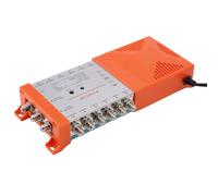 Tosuny Amplificatore di Distribuzione a 12, Splitter a Cascata IRS con Supporto Al Filtro LTE 4G, per il CATV TV e Studio Professionale (Spina europea 200-240 V)