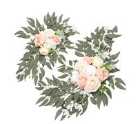 Tosuny Arrangiamento Floreale per Nuziale Artificiale per Cerimonie Romantiche, Decorazioni per Interni Ed Esterni (18256)