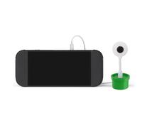 Tosuny Camera da Impianto per Switch 2, USB C 720P HD Plug And Play Webcam con Stand Regolabile per i Giochi AR Chiamate in Diretta Streaming (White)