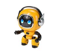 Tosuny **Compagno Robot da Scrivania con IA, Controllo Vocale, Multi | Robot Interattivi Intelligenti con Assistente di Conoscenza Intelligente, Occhi LED, Ricaricabili, 200 Minuti di Utilizzo,
