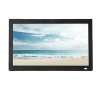 Tosuny Cornice digitale WiFi intelligente da 14 pollici, cornice elettronica, risoluzione 1366x768, WiFi 2.4/5G, rotazione automatica, e memoria da 32 GB, da tavolo e da parete (Black)