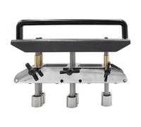 Tosuny Curvatrice per Bordi a 3 Stazioni, Utensile per Piegare i Metalli Ad Alta Efficienza per Acciaio, Alluminio, Rame, Angolo 0-90°, 13-130 Mm, 1 Pezzo