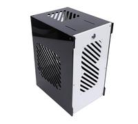Tosuny Custodia per PC Piccola, Custodia per Computer ITX con Ventilazione a 360 Gradi, Supporto per Scheda Madre ITX e 4 SSD da 2,5 Pollici, per L'intrattenimento Domestico e le