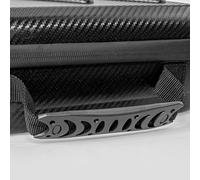 Tosuny Custodia Rigida per Satellite per Kit Parabola, Custodia Leggera in EVA Resistente All'acqua, Assorbimento degli Urti con Staffa Interna, per Cavo Ethernet Adattatore per Tubo